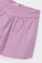fialová Detská bavlnená súprava Mayoral