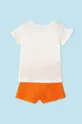 Detská bavlnená súprava Mayoral oranžová