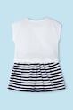 Fete Mayoral set de bumbac pentru copii 3958.6L.Mini.PPYH bleumarin