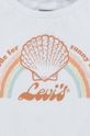 Levi's komplet niemowlęcy LVG SHELL TEE & SHORT SET żółty 1EK066