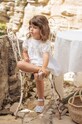 Tartine et Chocolat compleu bebe tricotaj alb TY37021.80.86