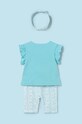 Mayoral Newborn komplet niemowlęcy 1792.2H.Newborn.PPYH turkusowy SS24