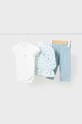 Σετ μωρού Mayoral Newborn απλικέ τιρκουάζ 1813.2B.Newborn.PPYH