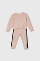 The North Face tuta per bambini TNF TECH CREW SET rosa