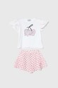 Pinko Up completo bambino/a sovrastampa bianco S4PIBGTR207