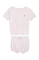Tommy Hilfiger baba szett mintás rózsaszín KN0KN01832.PPYH