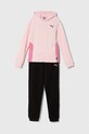Puma trening copii Hooded Sweat Suit TR cl G tricotaj roz 673586.