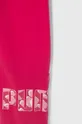рожевий Дитячий бавовняний комплект Puma ANIMAL & Leggings Set G