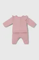 Хлопковый костюм для младенцев zippy x Disney розовый