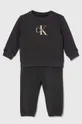 szary Calvin Klein Jeans dres dziecięcy Dziecięcy