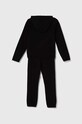Calvin Klein Jeans dres bawełniany dziecięcy IN0IN00143.PPYH czarny SS24