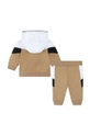 BOSS tuta neonato/a beige