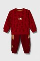 adidas gyerek melegítő mintás burgundia IN7291