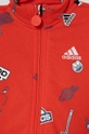 Detská tepláková súprava adidas Základná látka: 77 % Bavlna, 23 % Recyklovaný polyester Elastická manžeta: 95 % Bavlna, 5 % Elastan