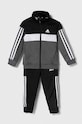 Detská tepláková súprava adidas IJ6332 sivá SS24