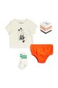 Komplet za bebe Mini Rodini Weight lifting pletivo šarena 2424010700