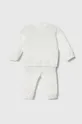 Παιδική βαμβακερή αθλητική φόρμα United Colors of Benetton λευκό
