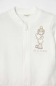 Chlapec Detská bavlnená tepláková súprava United Colors of Benetton 3J70AK00G.W.Seasonal biela