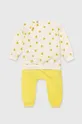 Спортивный костюм для младенцев United Colors of Benetton жёлтый