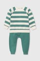 United Colors of Benetton dres niemowlęcy wzorzyste zielony 3OHVAK00J.W.Seasonal
