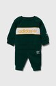 adidas Originals komplet dziecięcy dzianina zielony IP2687