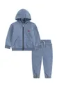 голубой Спортивный костюм для младенцев Levi's LVN INDIGO FULL ZIP & JOGGER Детский