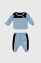 The North Face dres niemowlęcy TNF TECH CREW SET wzorzyste niebieski NF0A84N1