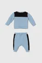 Cпортивний костюм для немовлят The North Face TNF TECH CREW SET блакитний