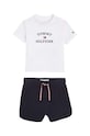 Tommy Hilfiger komplet niemowlęcy z elastanem biały KN0KN01812.PPYH