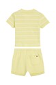 Tommy Hilfiger compleu bebe KN0KN01813.PPYH galben SS24