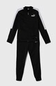 Детский спортивный костюм Puma Baseball Poly Suit cl трикотаж чёрный 679670