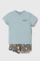 μπλε Παιδικό σετ Puma ESS+ SUMMER CAMP Infants Set JS Παιδικά