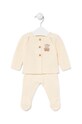 Tous komplet bawełniany niemowlęcy bawełna beżowy Tricot.2001