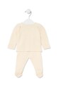 Tous komplet bawełniany niemowlęcy Tricot.2001 beżowy SS24