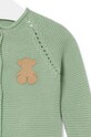 Tous komplet bawełniany niemowlęcy zielony Tricot.2001