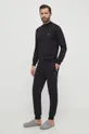 čierna Tepláková súprava Emporio Armani Underwear Pánsky