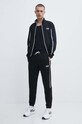 EA7 Emporio Armani dres bawełniany bawełna czarny PJMHZ.3DPV73.1200