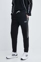 EA7 Emporio Armani dres bawełniany czarny PJMHZ.3DPV73.1200