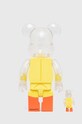Accessori Medicom Toy figurina decorativa Be@rbrick Ducky (Toy Story 4) 100% & 400% pacco da 2 DUCKY.TOY.STORY.4 giallo