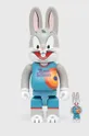 szary Medicom Toy figurka dekoracyjna Be@rbrick x Space Jam Bugs Bunny 100% & 400% 2-pack Unisex