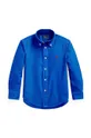 kék Polo Ralph Lauren gyerek ing pamutból Fiú