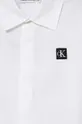 Детская хлопковая рубашка Calvin Klein Jeans 100% Хлопок