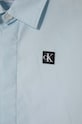 Chłopiec Calvin Klein Jeans koszula bawełniana dziecięca IB0IB01962.128.176.PPYH niebieski