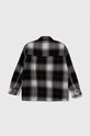 Calvin Klein Jeans koszula bawełniana dziecięca IB0IB01964.PPYH czarny SS24
