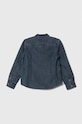 Παιδικό τζιν πουκάμισο Guess L4RH01.D4UE0.PPYH μπλε SS24