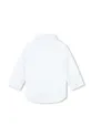 Bavlnená košeľa pre bábätká BOSS biela