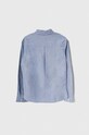 Dětská košile Tommy Hilfiger KB0KB08728.PPYH modrá SS24