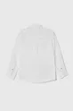 Detská bavlnená košeľa Tommy Hilfiger biela