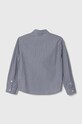 Emporio Armani koszula bawełniana dziecięca 3D4CJK.1NTWZ szary SS24