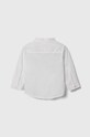 Dječja pamučna košulja United Colors of Benetton 54AZGQ00J.P.Seasonal bijela SS25